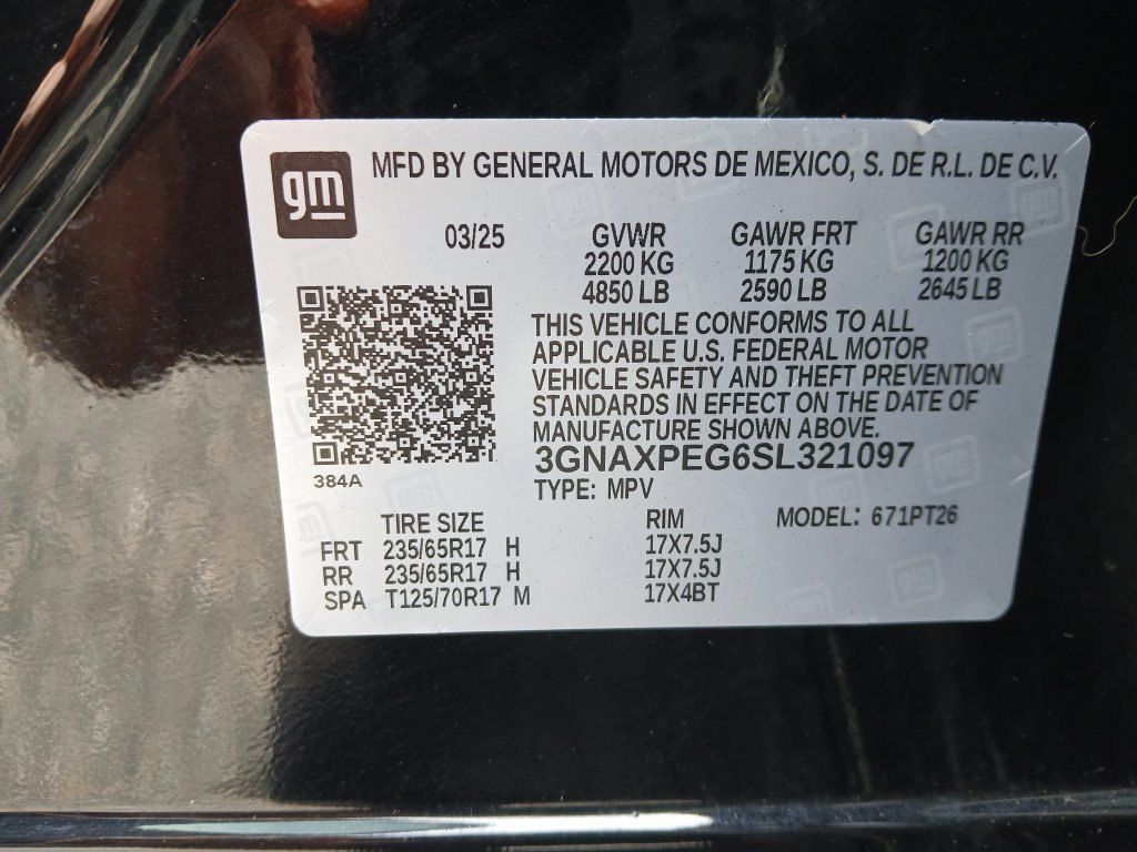 Used 2025 Chevrolet Equinox LT AWD/4WD image 31