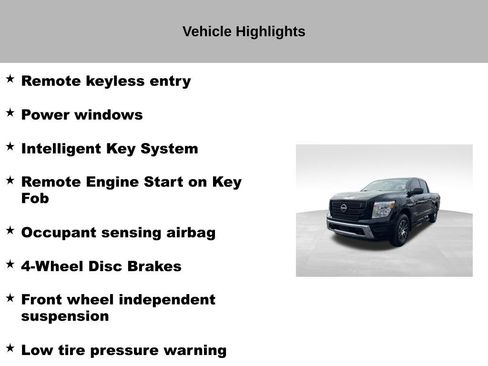 Used 2023 Nissan Titan SV w/ SV Convenience Package image 54