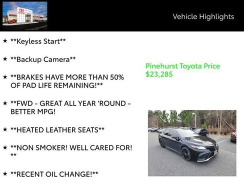 Used 2023 Toyota Camry XSE image 13