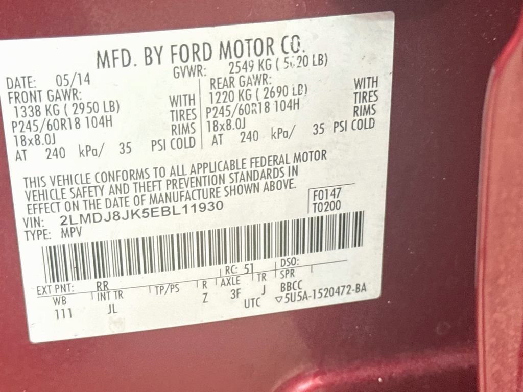 Used 2014 Lincoln MKX AWD image 29