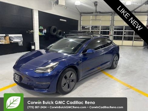 Used 2022 Tesla Model 3 Long Range AWD/4WD image 1