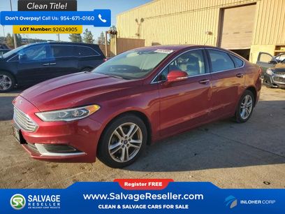 Used 2018 Ford Fusion SE w/ Fusion SE Technology Package
