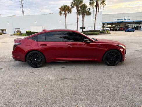 Used 2024 Cadillac CT5 V w/ LPO, ONYX Package RWD image 6