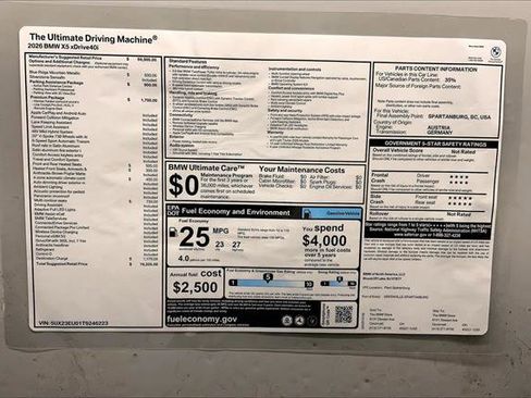 New 2026 BMW X5 xDrive40i w/ Premium Package image 12