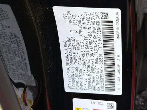 Used 2023 Honda Civic Sport image 22