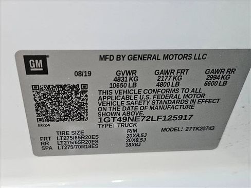 Used 2020 GMC Sierra 2500 SLT w/ SLT Premium Plus Package AWD/4WD image 25