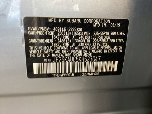 Used 2019 Subaru Forester Limited w/ Popular Package #3 AWD/4WD image 16