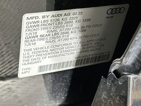 Used 2022 Audi Q3 2.0T Premium Plus w/ Premium Plus Package AWD/4WD image 12