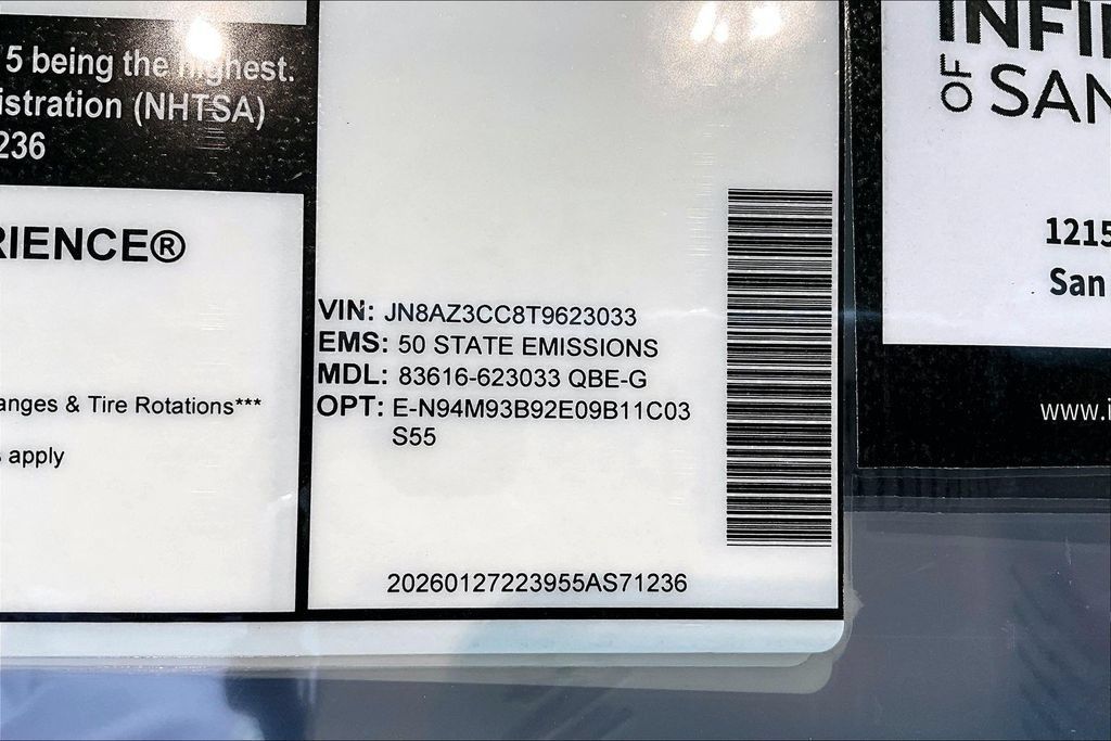 New 2026 INFINITI QX80 Autograph AWD/4WD image 32