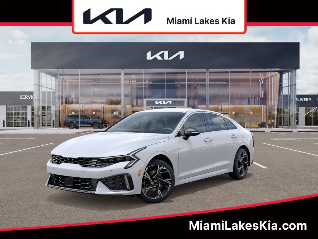 New 2026 Kia K5 GT-Line w/ GT-Line Red Interior Package FWD 360° Tour