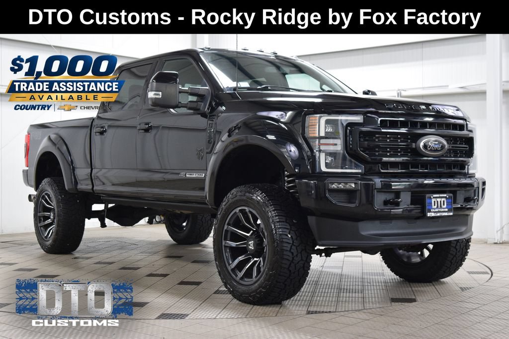 Used 2022 Ford F250 Lariat w/ Black Appearance Package AWD/4WD image 1