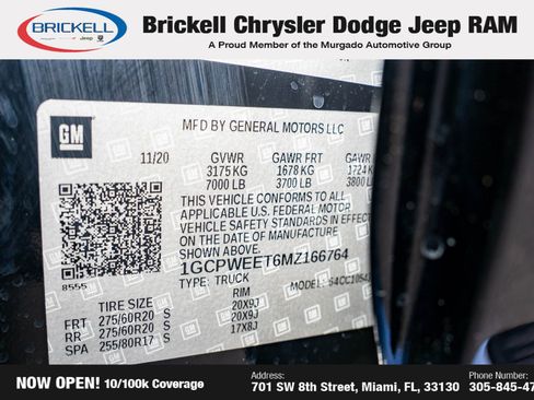 Used 2021 Chevrolet Silverado 1500 LTZ image 34