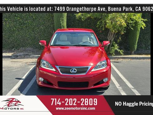 Used 2014 Lexus IS 350C w/ Navigation System Package RWD image 3