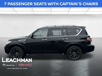 Used 2020 Nissan Armada Platinum w/ Captain's Chairs Package AWD/4WD video 2