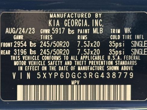 Used 2024 Kia Telluride S w/ S Sunroof Package AWD/4WD image 52