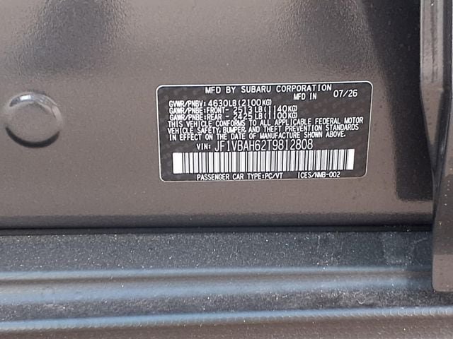 New 2026 Subaru WRX Premium AWD/4WD image 9