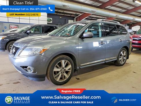 Used 2016 Nissan Pathfinder Platinum w/ Family Entertainment Package AWD/4WD image 1