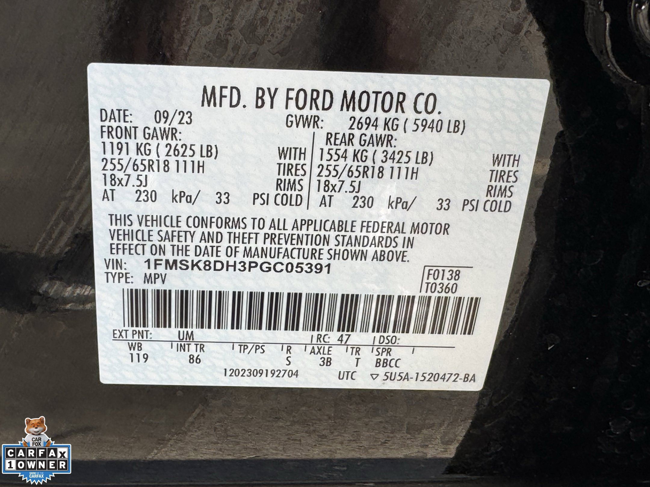 Used 2023 Ford Explorer XLT AWD/4WD image 36