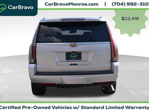 Certified 2018 Cadillac Escalade Premium Luxury AWD/4WD image 7