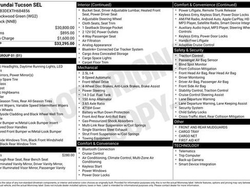 New 2026 Hyundai Tucson SEL image 19