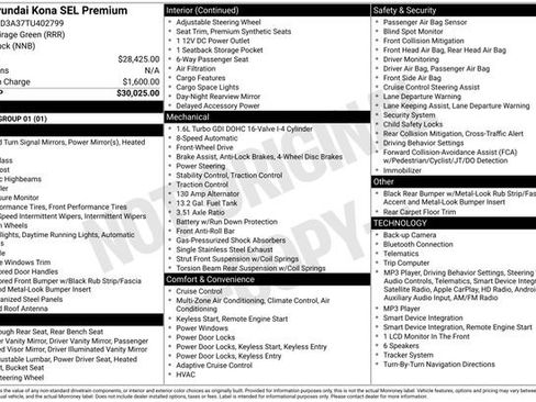 Used 2026 Hyundai Kona SEL Premium FWD image 10