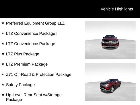 Certified 2024 Chevrolet Silverado 1500 LTZ w/ LTZ Premium Package AWD/4WD image 13