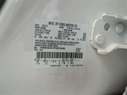 Certified 2023 Ford Explorer ST w/ Equipment Group 401A AWD/4WD image 30