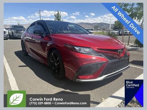 Used 2022 Toyota Camry XSE w/ Navigation Package AWD/4WD image 1