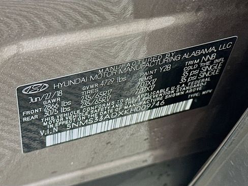 Used 2019 Hyundai Santa Fe SEL FWD image 31