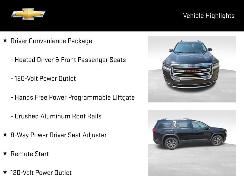 Used 2023 GMC Acadia SLE w/ Driver Convenience Package FWD image 21