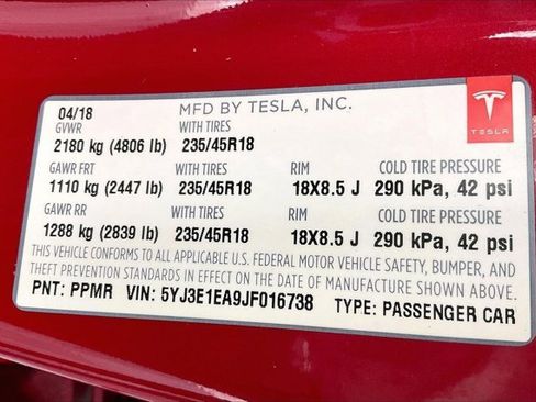 Used 2018 Tesla Model 3 Long Range image 34