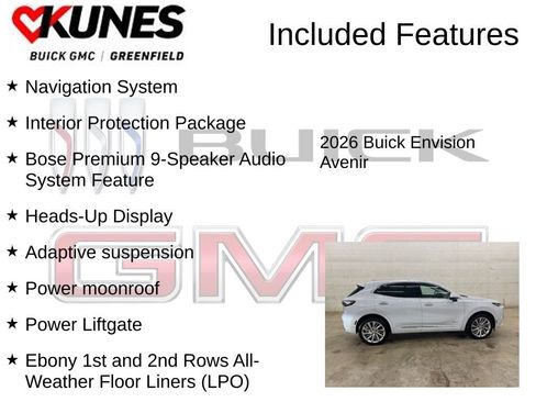 New 2026 Buick Envision Avenir AWD/4WD image 3