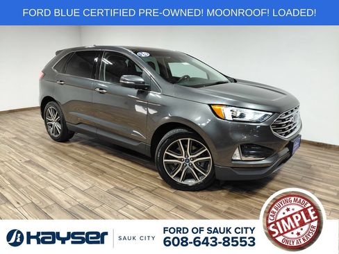 Certified 2020 Ford Edge Titanium AWD/4WD image 1