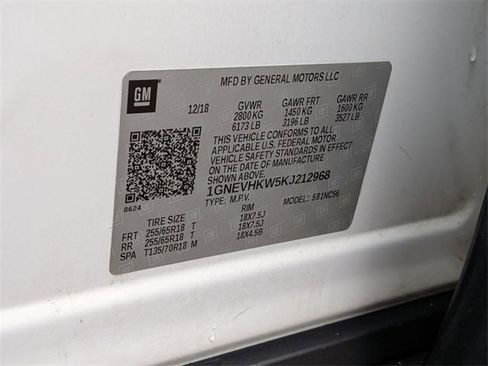 Used 2019 Chevrolet Traverse LT w/ LPO, Floor Liner Package image 32