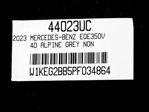 Certified 2023 Mercedes-Benz EQE 350+ Sedan image 26