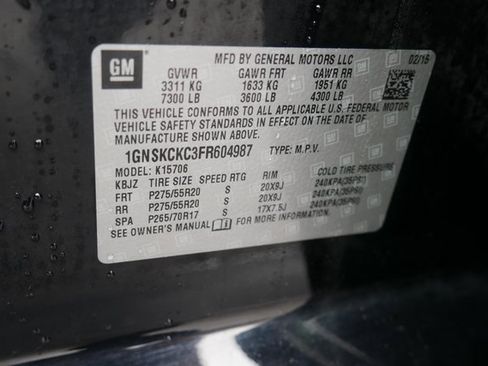 Used 2015 Chevrolet Tahoe LTZ image 30