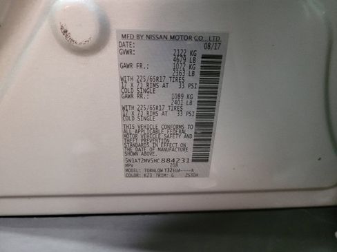 Used 2017 Nissan Rogue SV image 33