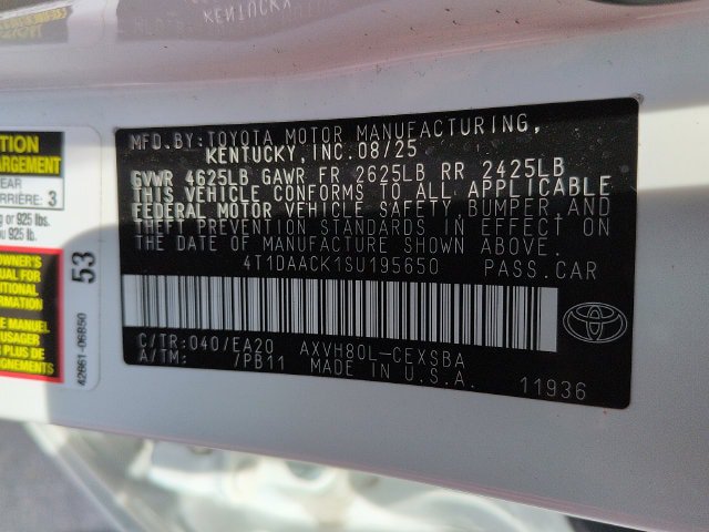 Used 2025 Toyota Camry SE FWD image 13