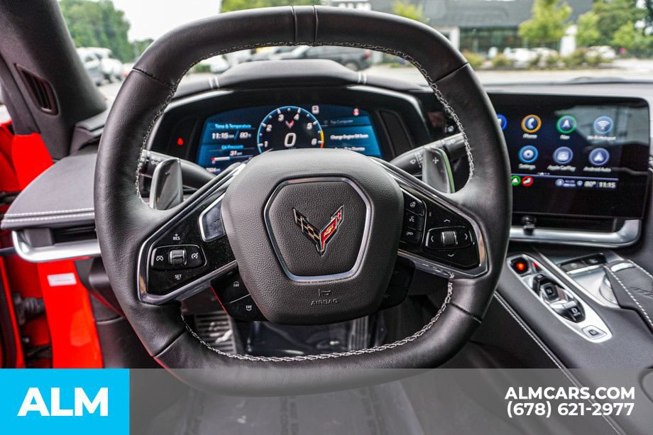 Used 2021 Chevrolet Corvette Stingray Preferred Cpe w/ Z51 Performance Package RWD image 28