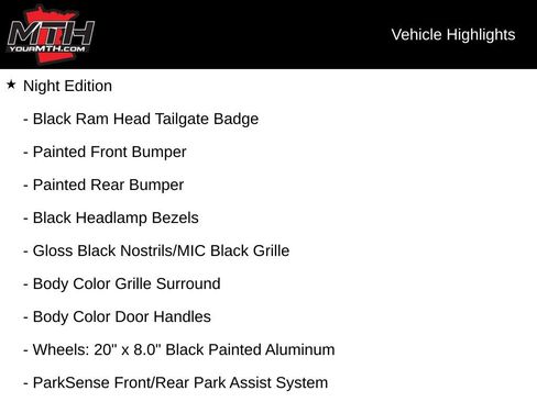 Used 2024 RAM 2500 Big Horn w/ Night Edition image 29