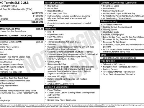 Used 2016 GMC Terrain SLE w/ Convenience Package image 6