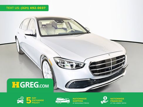 Used 2022 Mercedes-Benz S 500 4MATIC image 1