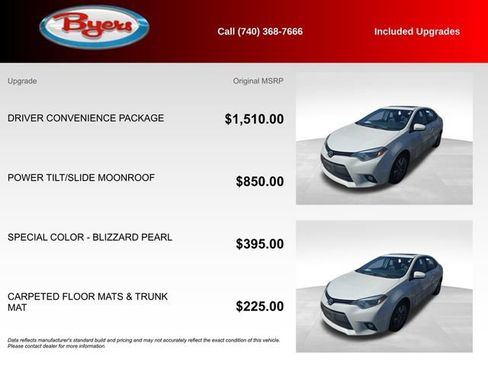 Used 2014 Toyota Corolla LE Premium w/ Driver Convenience Package image 5