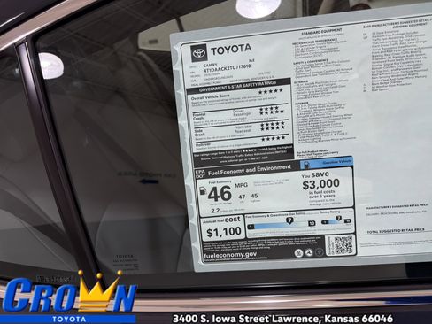 New 2026 Toyota Camry XLE FWD image 40