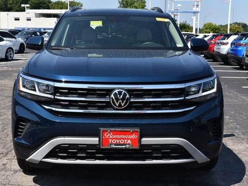 Used 2021 Volkswagen Atlas SE w/ Panoramic Sunroof Package AWD/4WD image 4