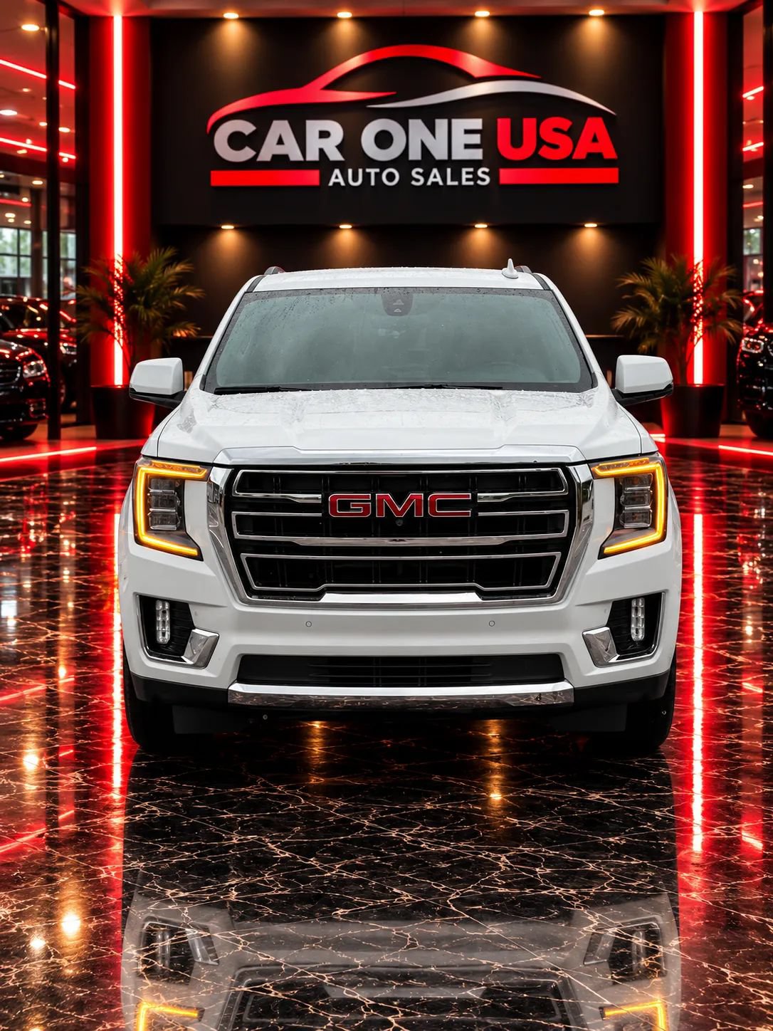 Used 2021 GMC Yukon SLT w/ Rear Media and Nav Package RWD image 6