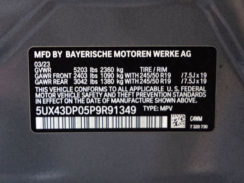 Used 2023 BMW X3 sDrive30i w/ Convenience Package RWD image 34