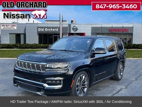 Used 2022 Jeep Grand Wagoneer Series III w/ Rear Seat Video Group 1 image 1