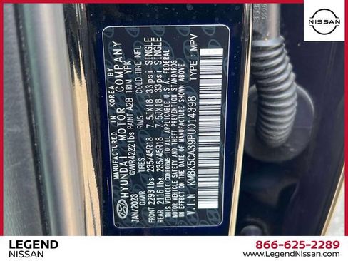 Used 2023 Hyundai Kona Limited w/ Cargo Package AWD/4WD image 19