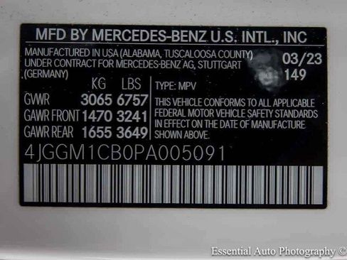 Used 2023 Mercedes-Benz EQE 350+ 4MATIC SUV image 33
